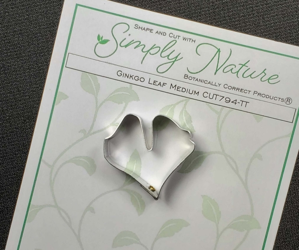 Ginkgo Leaf Cutter Medium By Simply Nature Botanically Correct Products®